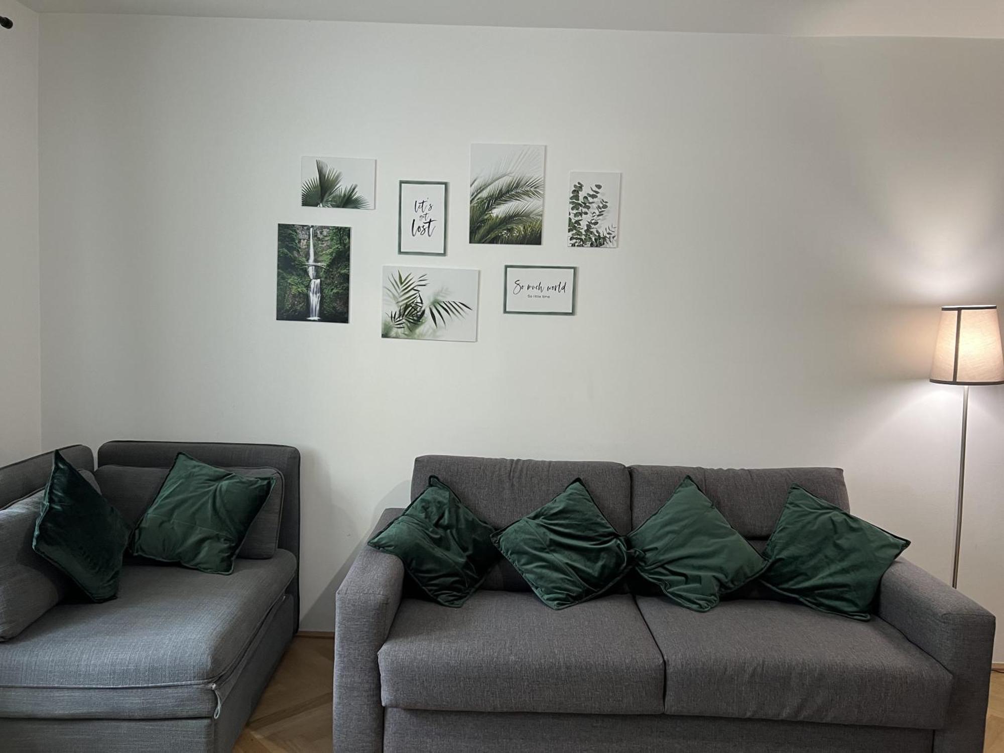 Green Prater Apartment Wina Bagian luar foto