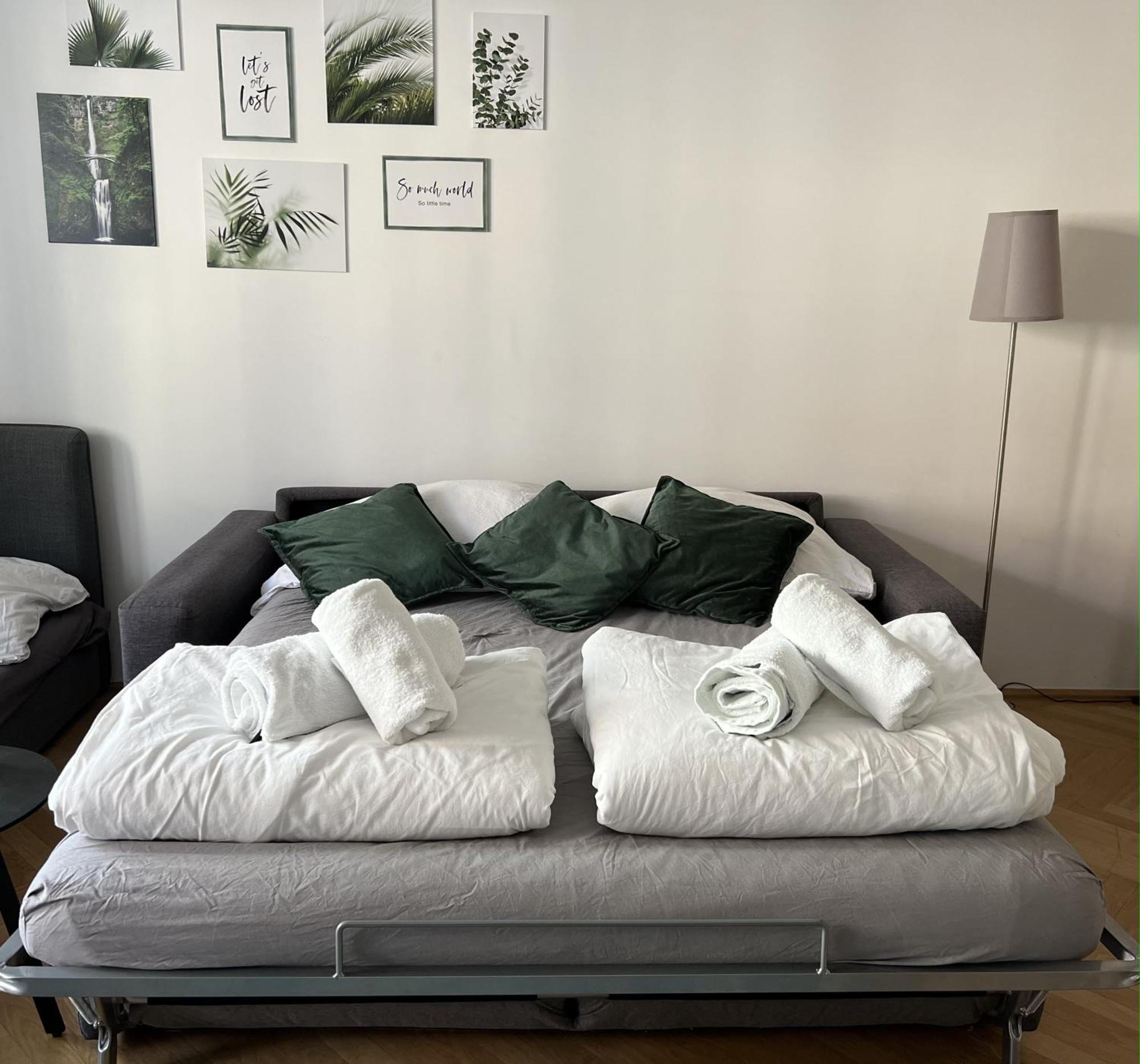 Green Prater Apartment Wina Bagian luar foto